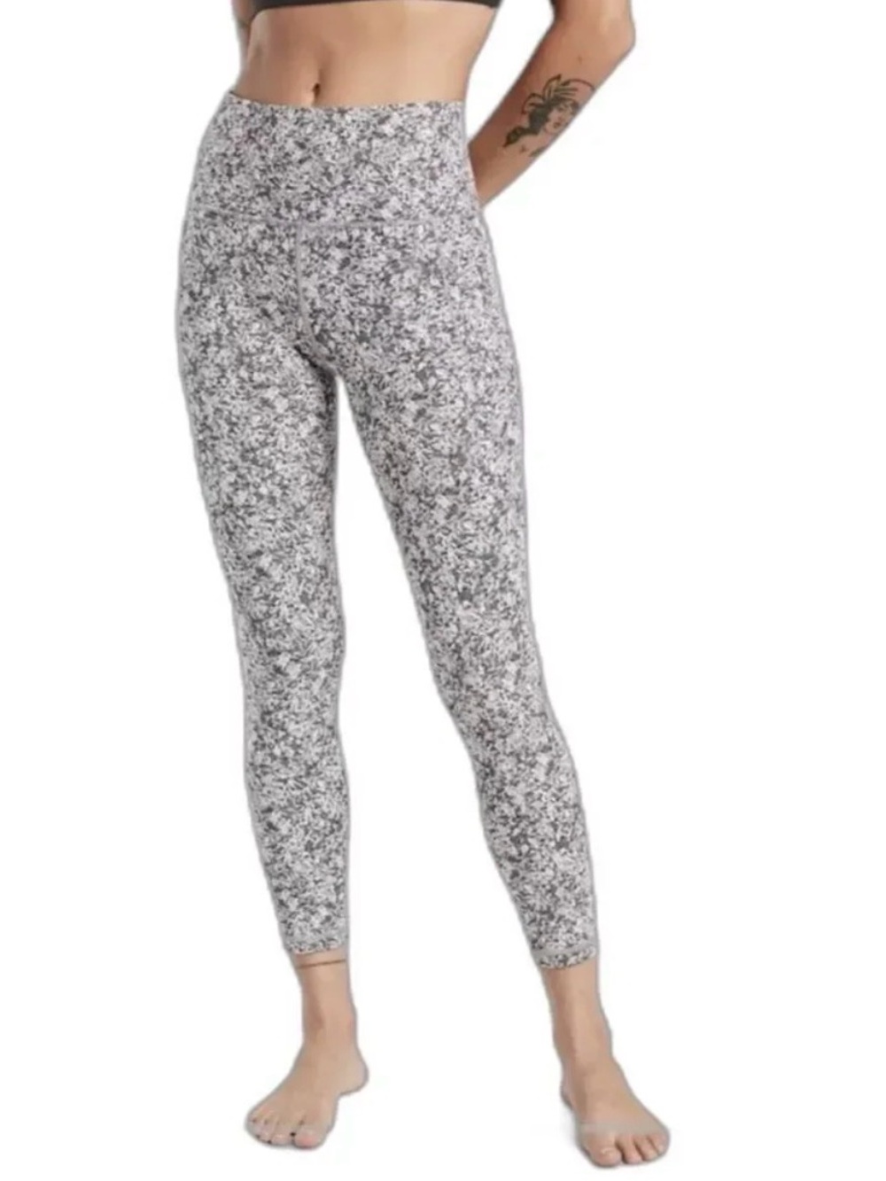 athleta salutation textured legging - moonflower size medium